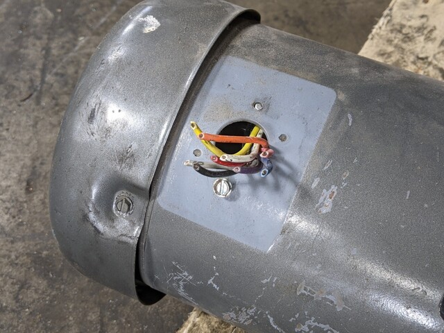 5 HP 1725 RPM Baldor VM3615T, Frame 184TC, TEFC, 208-230/46 Volts, 3 Phase, Reducer F726-10-B9-G, Ratio 10:1 - Image 3
