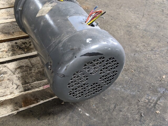5 HP 1725 RPM Baldor VM3615T, Frame 184TC, TEFC, 208-230/46 Volts, 3 Phase, Reducer F726-10-B9-G, Ratio 10:1 - Image 4