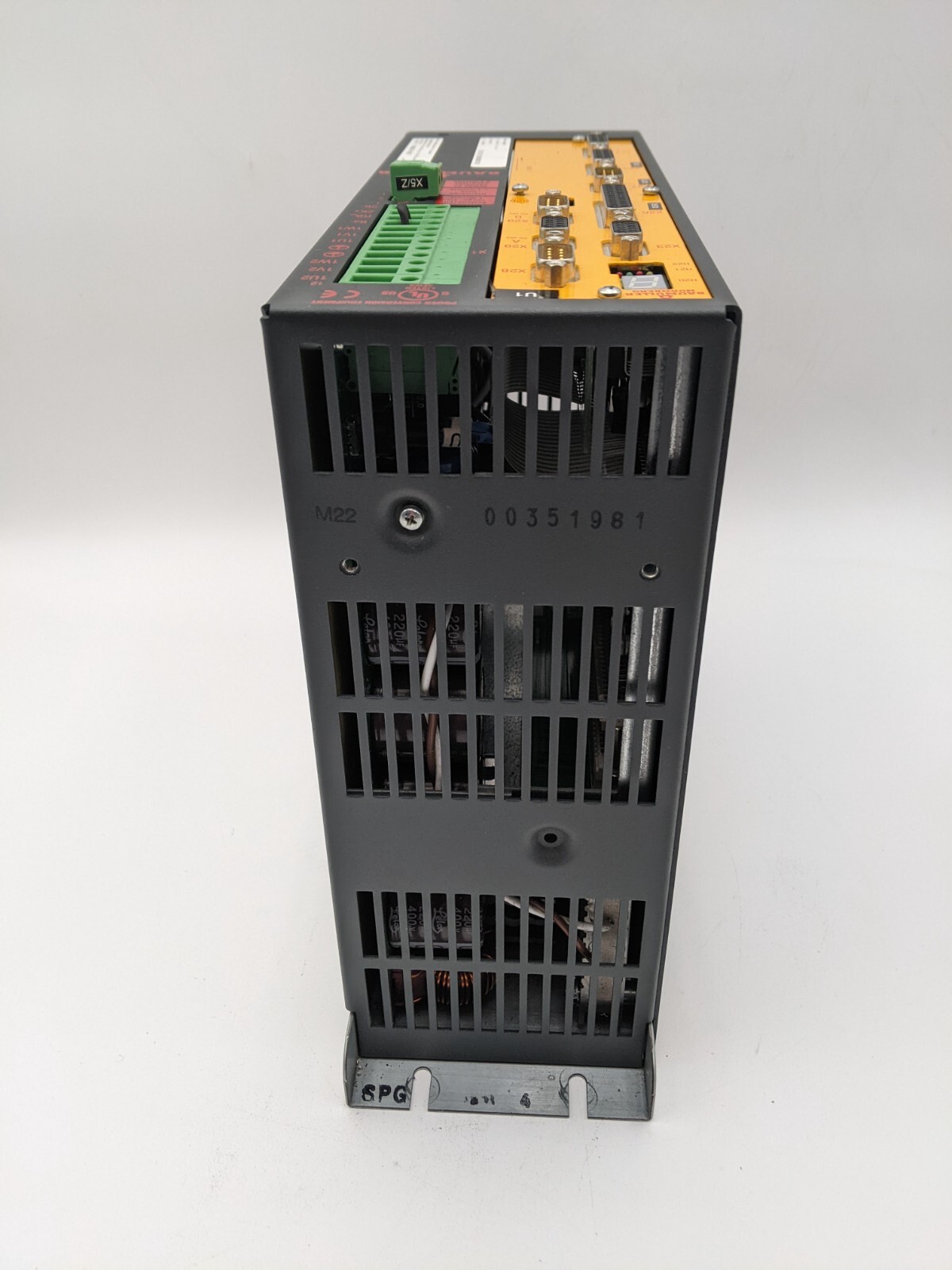 Baumuller #BUM60-08/16-54-B-001, Servo Drive, 400-480 Volt, 0-390 Vac, 16 amp, 3-Phase - Image 4