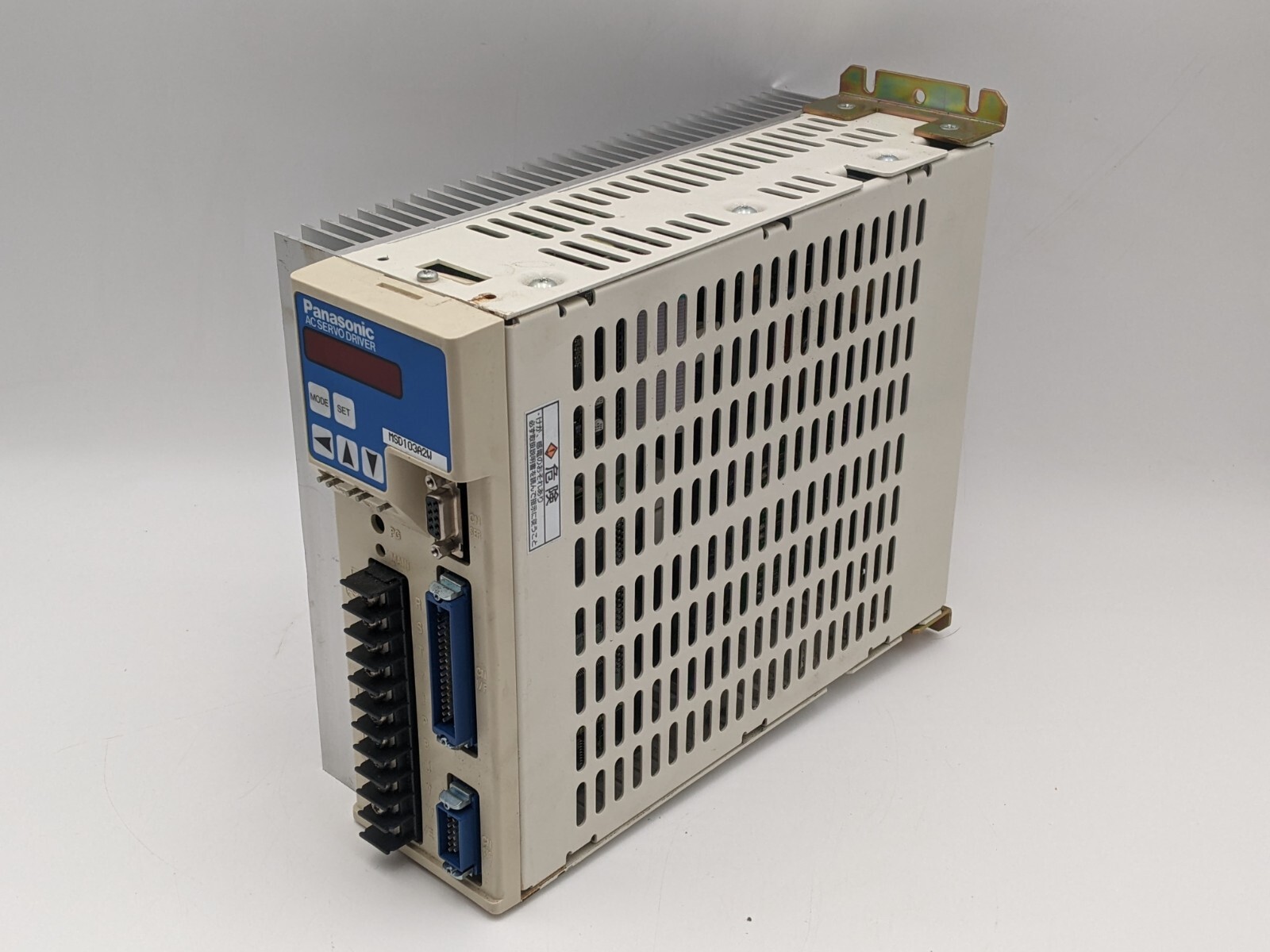 Panasonic #MSD103A2W, AC Servo Driver, 50/60 Hz, 2500P/r Encoder, w/Cable Connector - Image 5