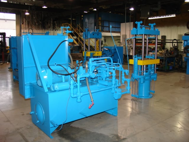 44 Ton, Williams, 21.5x17", up-act, 26" daylight, 12" stroke, 25 HP hydraulic system, 41" work hght, #34 - Image 3