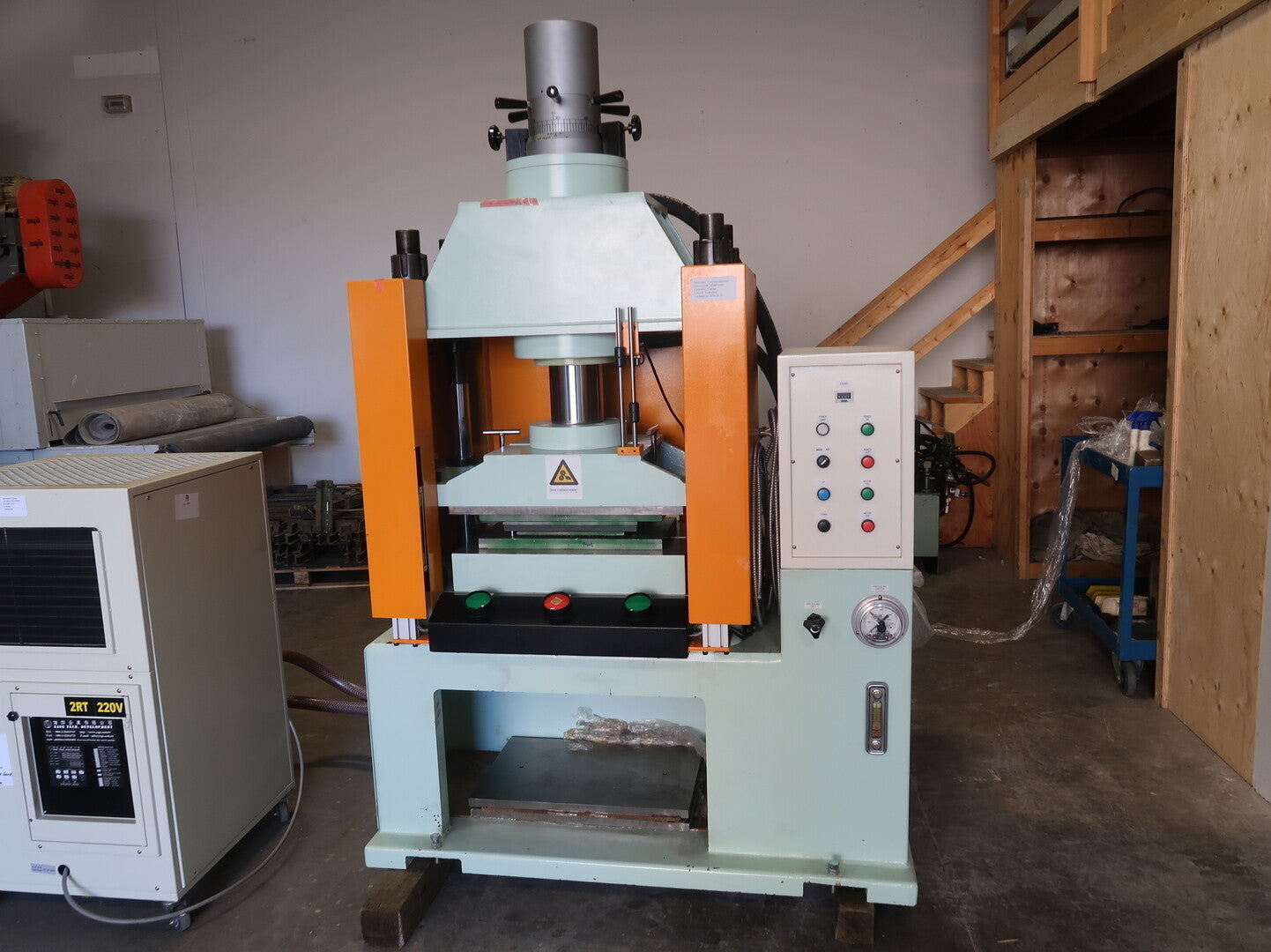 Ningbo #EB-MFG-03, Punching Machine w/Sage Tech APS-24M Chiller, 5 HP, 24000 BTU/Hr, 2016 - Image 2