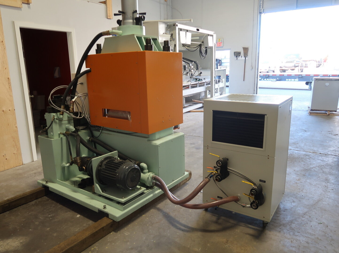 Ningbo #EB-MFG-03, Punching Machine w/Sage Tech APS-24M Chiller, 5 HP, 24000 BTU/Hr, 2016 - Image 3