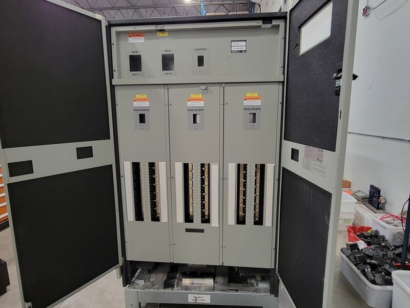 300 Amps, Liebert, PPB225C, Power Distribution Center Unit w/Transformer, 225 kVA, 600 V, 3 phase, 2011 - Image 4