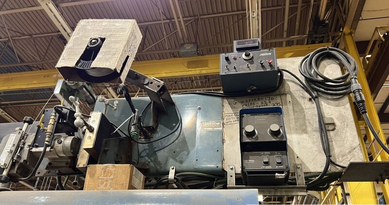 Jetline #LWC-144, 144" combination internal external longitudinal seam welder - Image 4