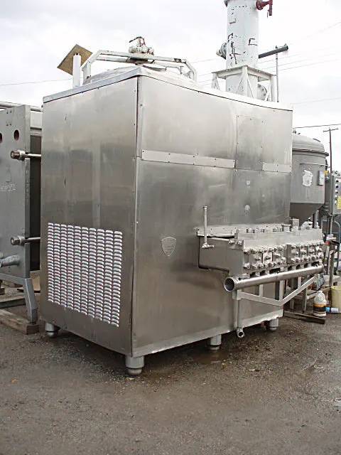 APV Crepaco #7DL813, Stainless Steel homogenizer head, gearbox - Image 8
