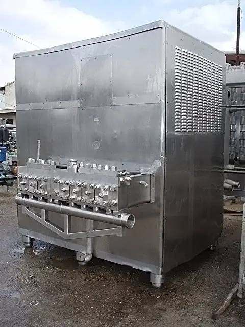 APV Crepaco #7DL813, Stainless Steel homogenizer head, gearbox - Image 10