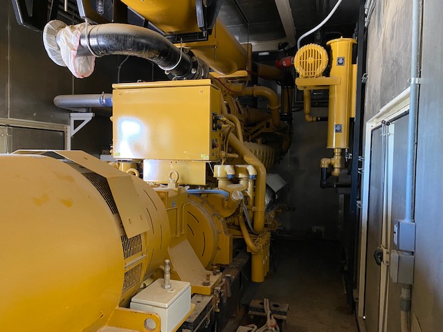 1500 KW Caterpillar #G3516C, Natural gas generator set, 277/480 Volts, 3-phase, 2175 HP @ 1800 RPM, sound - Image 8