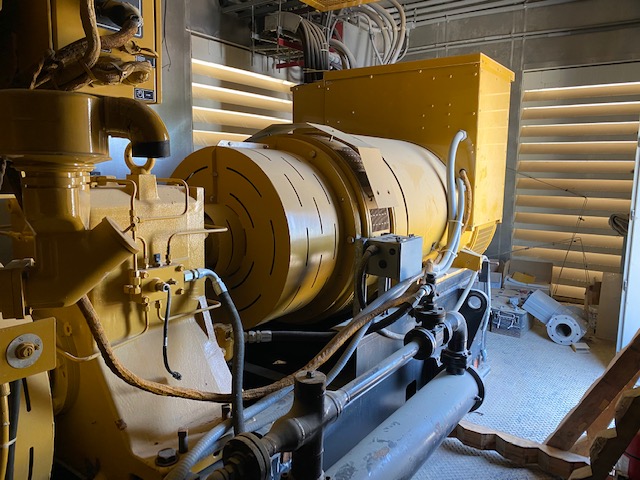 1500 KW Caterpillar #G3516C, Natural gas generator set, 277/480 Volts, 3-phase, 2175 HP @ 1800 RPM, sound - Image 10