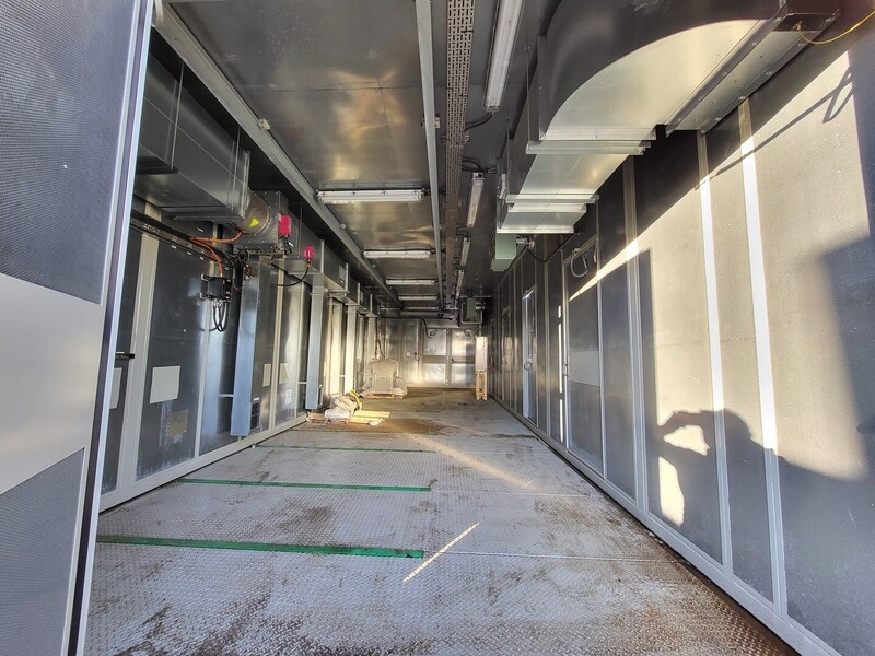 Insulated Sound Attenuated Enclosure, 513.5" x 157" x 128" Inside Dimension, (4) 40.25" x 3" x 91.5" Side - Image 9