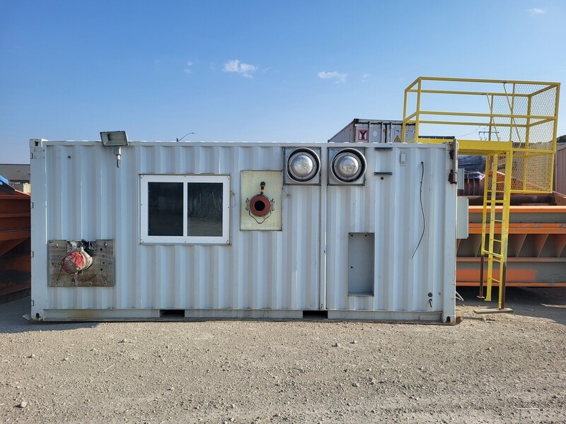 Corix, Dewatering Pump Station, 255" x 120" x 110" Container, 3' x 4' triple-pane window, 10" Valves, 20 kVA - Image 1