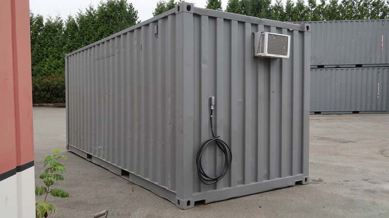 20' Rough & Tough, Site Office Container, 2" x 3" steel stud framing, 48" x 36" window, 5 x Power outlets, 3 - Image 5