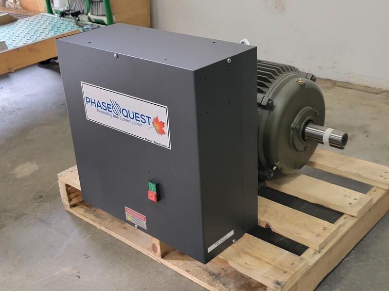 40 HP Phase Quest #OMPQ-40, Induction Load Rotary Converter, 208-250 V, CNC Duty - Image 1