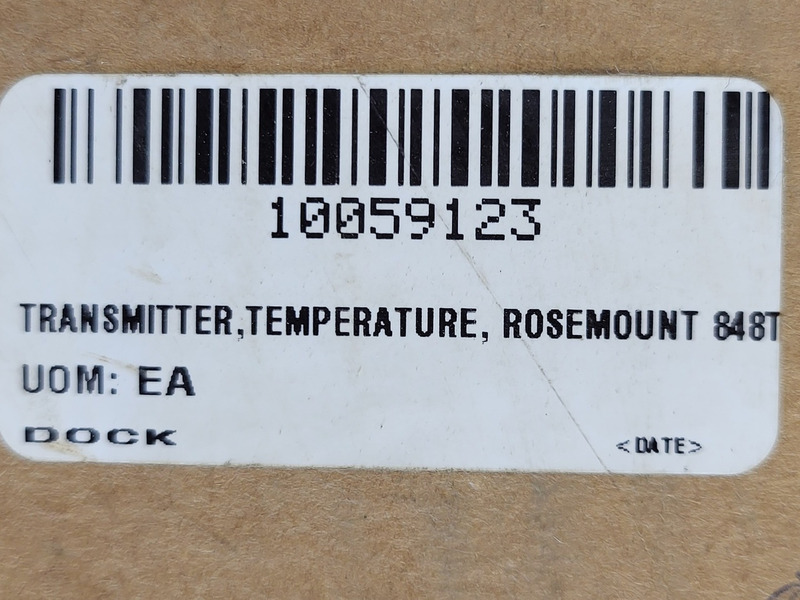Rosemount #848TXI63001WA3WK1B6HA2, Wireless Temperature Transmitter w/ Mounting Accessories - Image 2