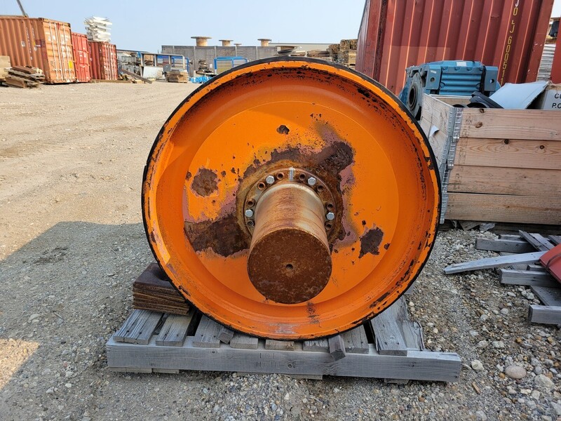 RAS, Idler Roll, 200 mm Shaft, 48" Face, 38" outside dimension - Image 3