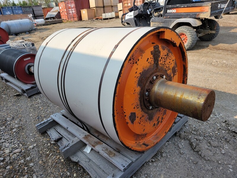 RAS, Idler Roll, 200 mm Shaft, 48" Face, 38" outside dimension - Image 6