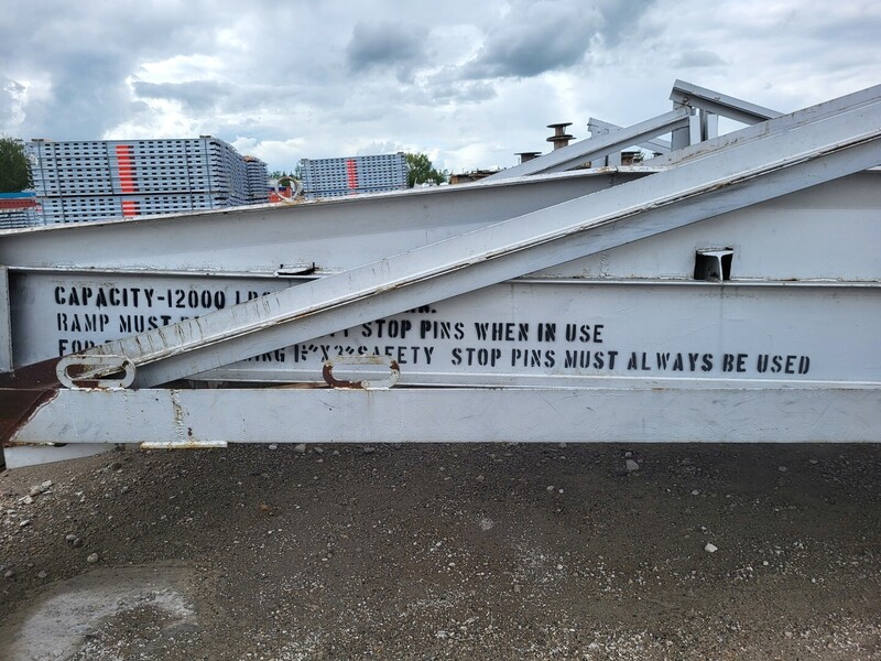 Autoport, Loading Ramp, 12000 lb., 8.5' H x 45.8' L x 12.5' width, 504" Top Deck L, 88" inner ramp width - Image 2