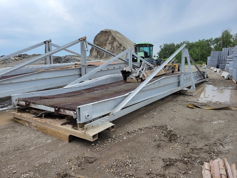 Autoport, Loading Ramp, 12000 lb., 7.5' H x 45' L x 12' width, 500" Top Deck L, 92" inner ramp width - Image 4
