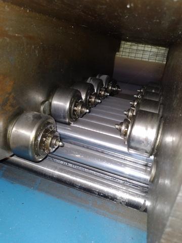 60" x .08" Octagon, 6-Hi precision leveler w/controls, 1.25" work roll diameter, 19 work rolls - Image 3