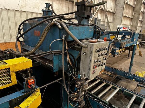 30" x .06" Herr Voss / Herr Voss, hi-speed blanking line, 20000 lb., 20" ID, 72" OD, 125 FPM - Image 10
