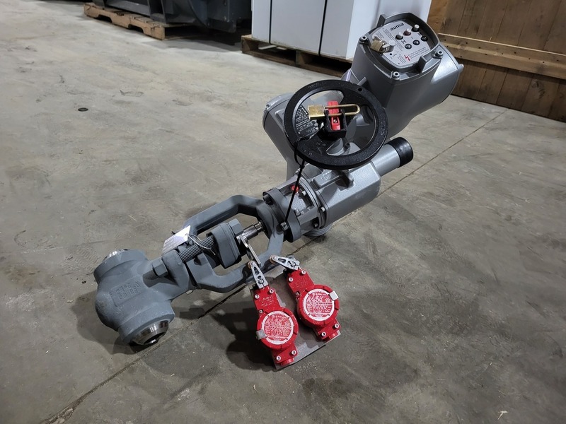 2" HP Valves/Key Valve Technologies #MOV-34100D2, Globe Valve w/Actuator, 179 bar, 19 RPM, 575 VAC, 2014 - Image 6