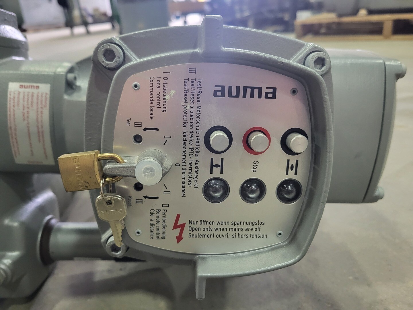 3" HP Valves/Key Valve Technologies #Gate Valve, Gate Valve w/Motorized Actuator, 38 RPM, 2012 - Image 7