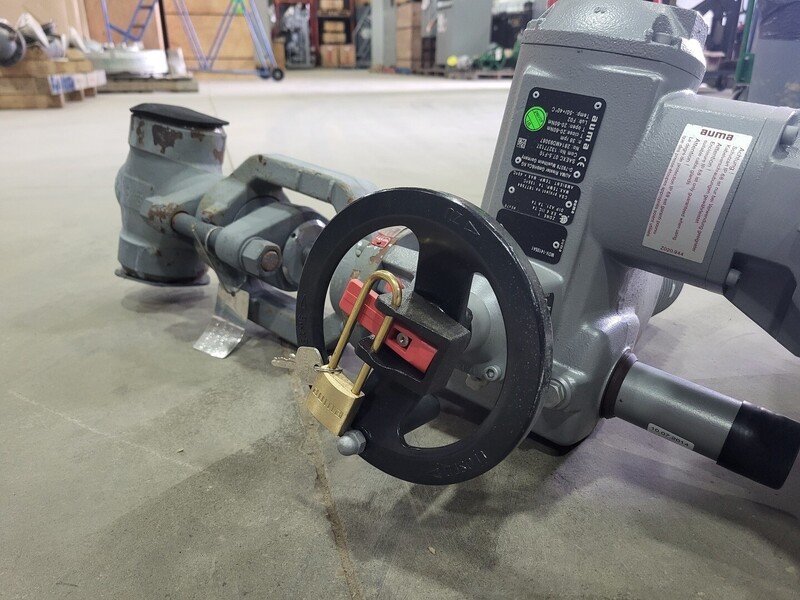 3" HP Valves/Key Valve Technologies #Gate Valve, Gate Valve w/Motorized Actuator, 38 RPM, 2012 - Image 9