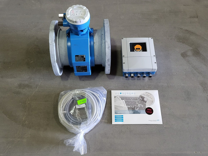 Endress & Hauser #50W2H-UL0A1RC2BAAA, Electromagnetic Flowmeter/Transmitter, 8", Class 150, 85-260 VAC - Image 1