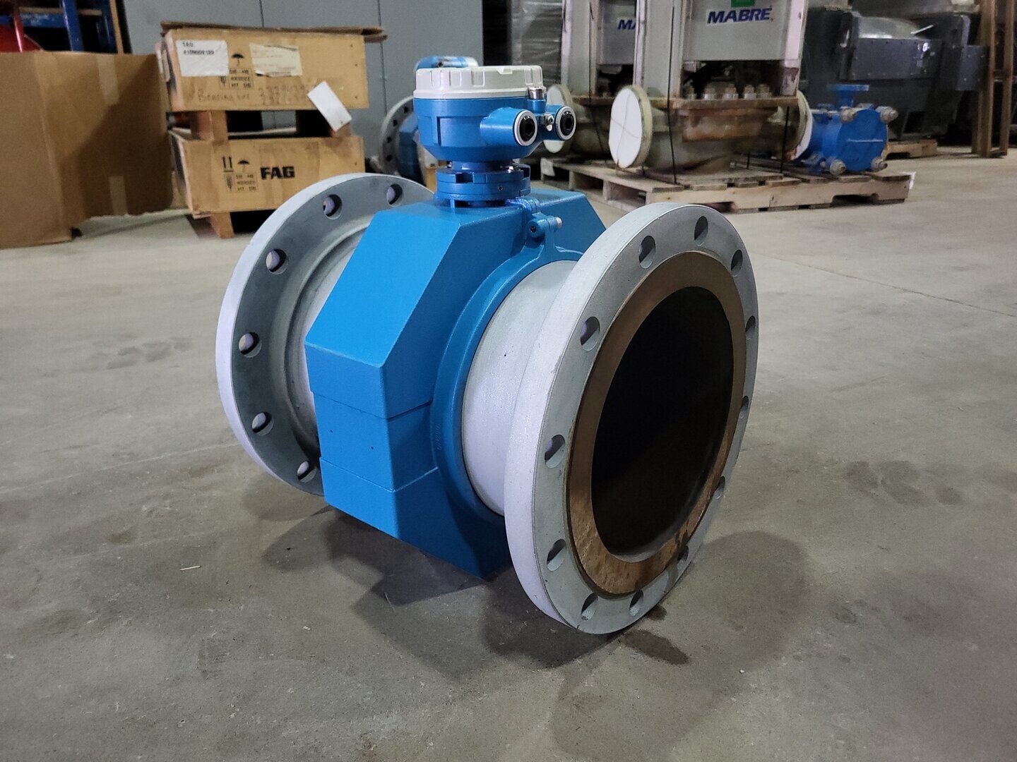 Endress & Hauser #50W2F-HL0A1RC4BAAA, Flow Meter, 10" Flange, Class 150 - Image 1