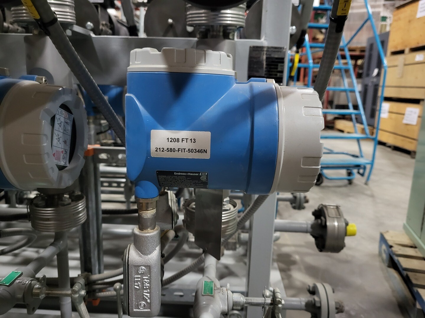 Endress & Hauser #Promass-80F, Flow Meter, Coriolis Flow Meter, 3/8" Nominal diameter, 15 width, 85-15 VAC - Image 3