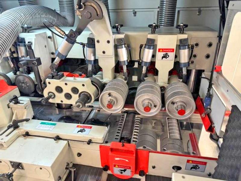 Winter #Timbermax-Deluxe-5-23, feed through moulder, 5-head, 9-1/16" x 6-5/16" capacity, 2018 - Image 6