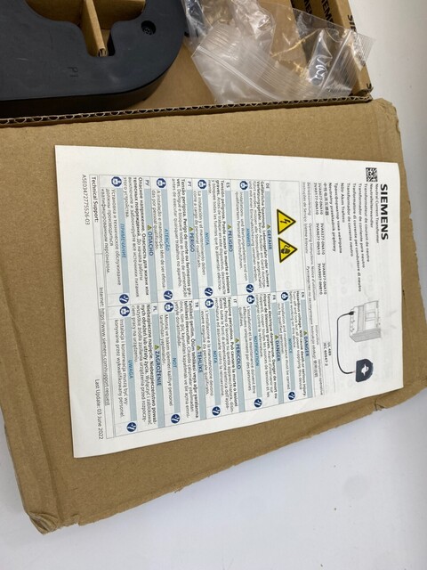 Siemens #3VA9377-0NA10, External Sensor Neutral Current Transformer 400/600A Black - Image 3