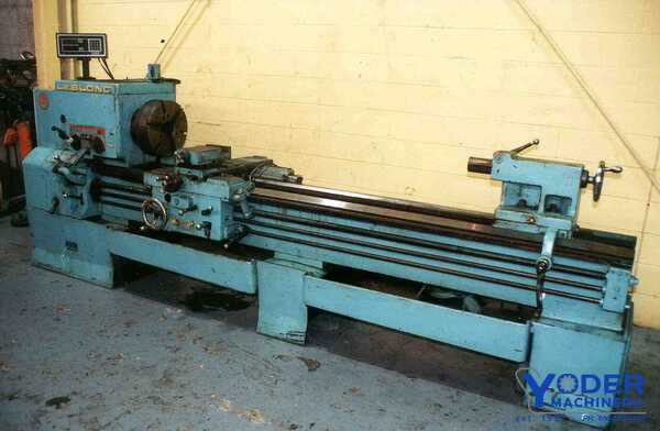 22" x 108" LeBlond, 38-1080 RPM, 14" over slide, 2-112 TPI, 2-1/4" hole, #6162 - Image 2