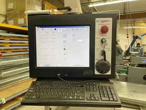 175 Ton, Wysong #PHS175-120, 7-Axis CNC hydraulic press brake, 10' overall, 102" between housing, 8" stroke - Image 4