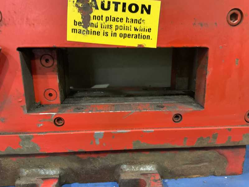 2"-8" Channel shear attachment, Piranha, 1/2"slug, fir Piranha ironworker, serial #3024 - Image 4