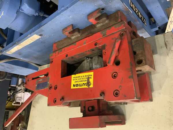 2"-8" Channel shear attachment, Piranha, 1/2"slug, fir Piranha ironworker, serial #3024 - Image 8