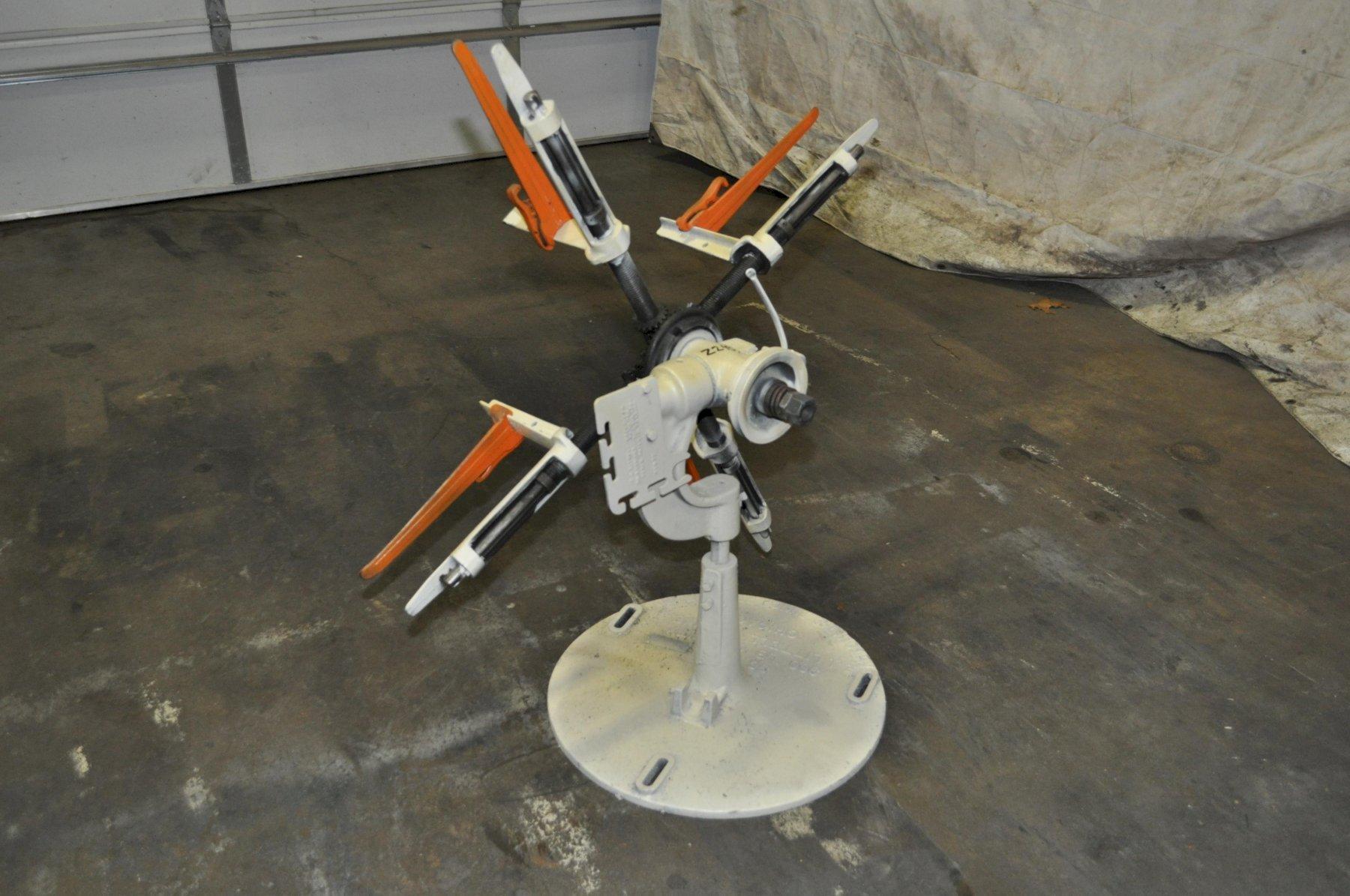300 lb. Littell #300, non-motorized uncoiler, 8" mandrel, 36" outside dimensions, 10"-20" ID, manual - Image 2