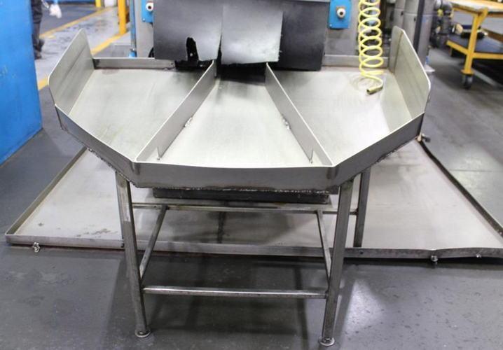 Midbrook #G5024W1R1B0, 3-stage parts washer, 24" W x 12" H, elect heated wash/rinse, 4' Regen blow-off, 2001 - Image 4