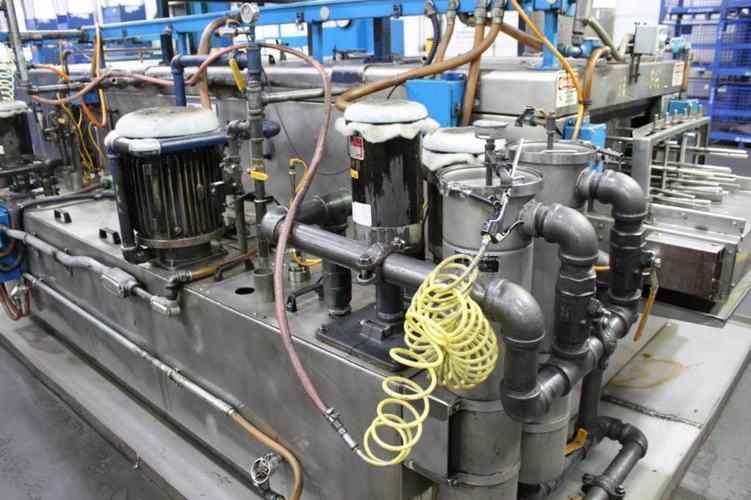 Midbrook #G5024W1R1B0, 3-stage parts washer, 24" W x 12" H, elect heated wash/rinse, 4' Regen blow-off, 2001 - Image 8