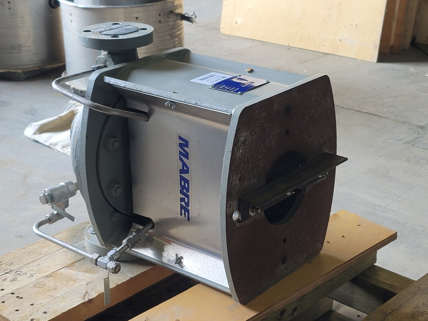 165 GPM, Mabre Pump #WPV-R, Centrifugal Process Pump, 53 m head, 3550 RPM, 275 psi, 2" x 3" x 9", 2006 - Image 7