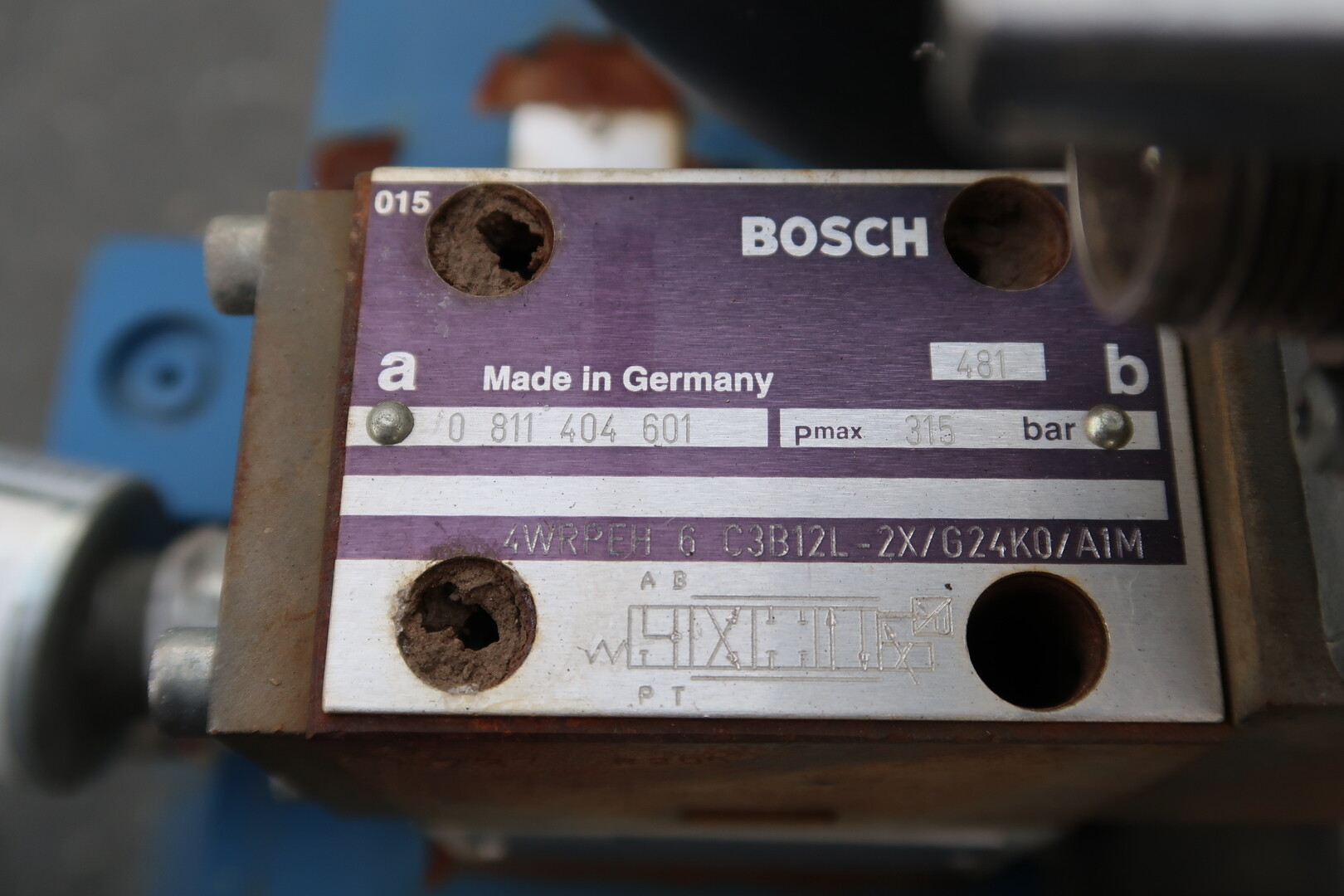 12" Bore, Hydraulic Cylinder, 60" Stroke, 5-3/4" Ram - Image 3