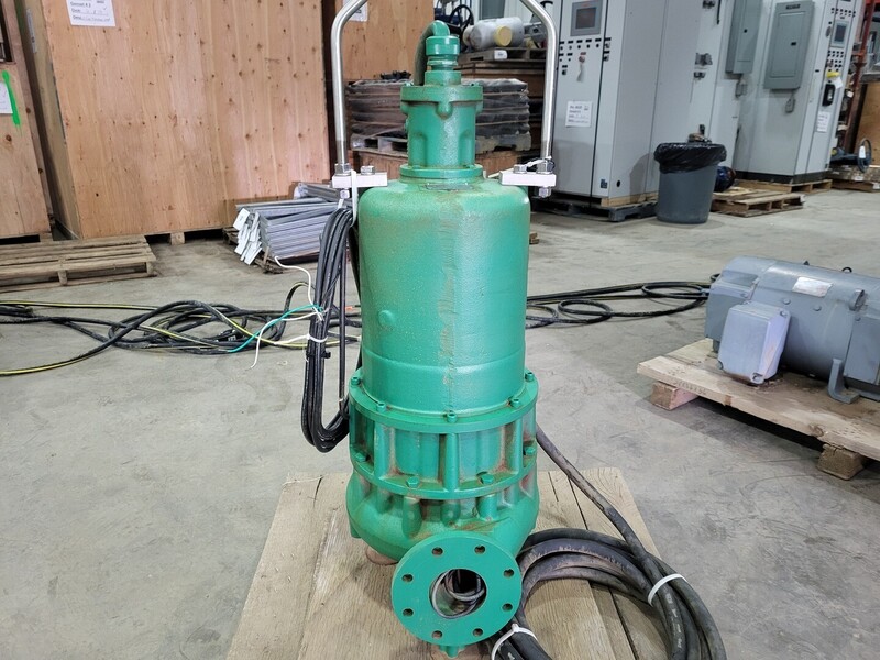 790 GPM @ 232' TDH, Pentair-Hydromatic #S4LRC4000M5-2, Submersible Solids Handling Pump, 40 HP, 3450 RPM, 575 - Image 3