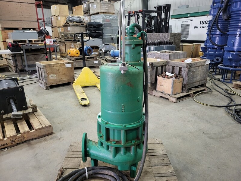 790 GPM @ 232' TDH, Pentair-Hydromatic #S4LRC4000M5-2, Submersible Solids Handling Pump, 40 HP, 3450 RPM, 575 - Image 7