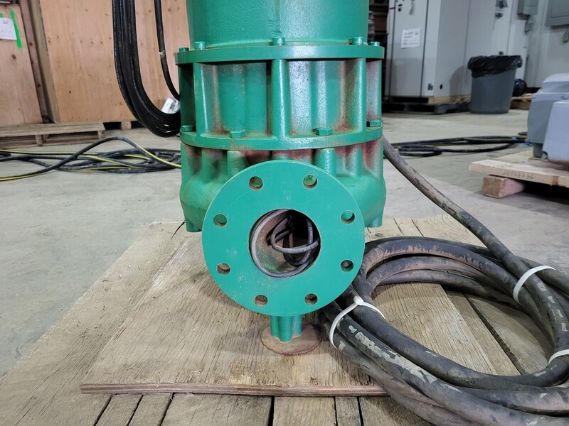 790 GPM @ 232' TDH, Pentair-Hydromatic #S4LRC4000M5-2, Submersible Solids Handling Pump, 40 HP, 3450 RPM, 575 - Image 8