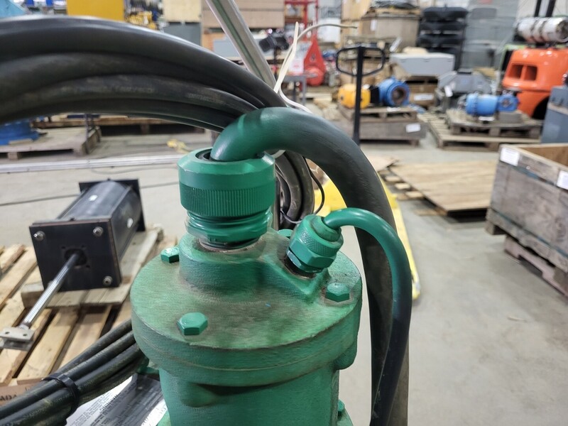 790 GPM @ 232' TDH, Pentair-Hydromatic #S4LRC4000M5-2, Submersible Solids Handling Pump, 40 HP, 3450 RPM, 575 - Image 10