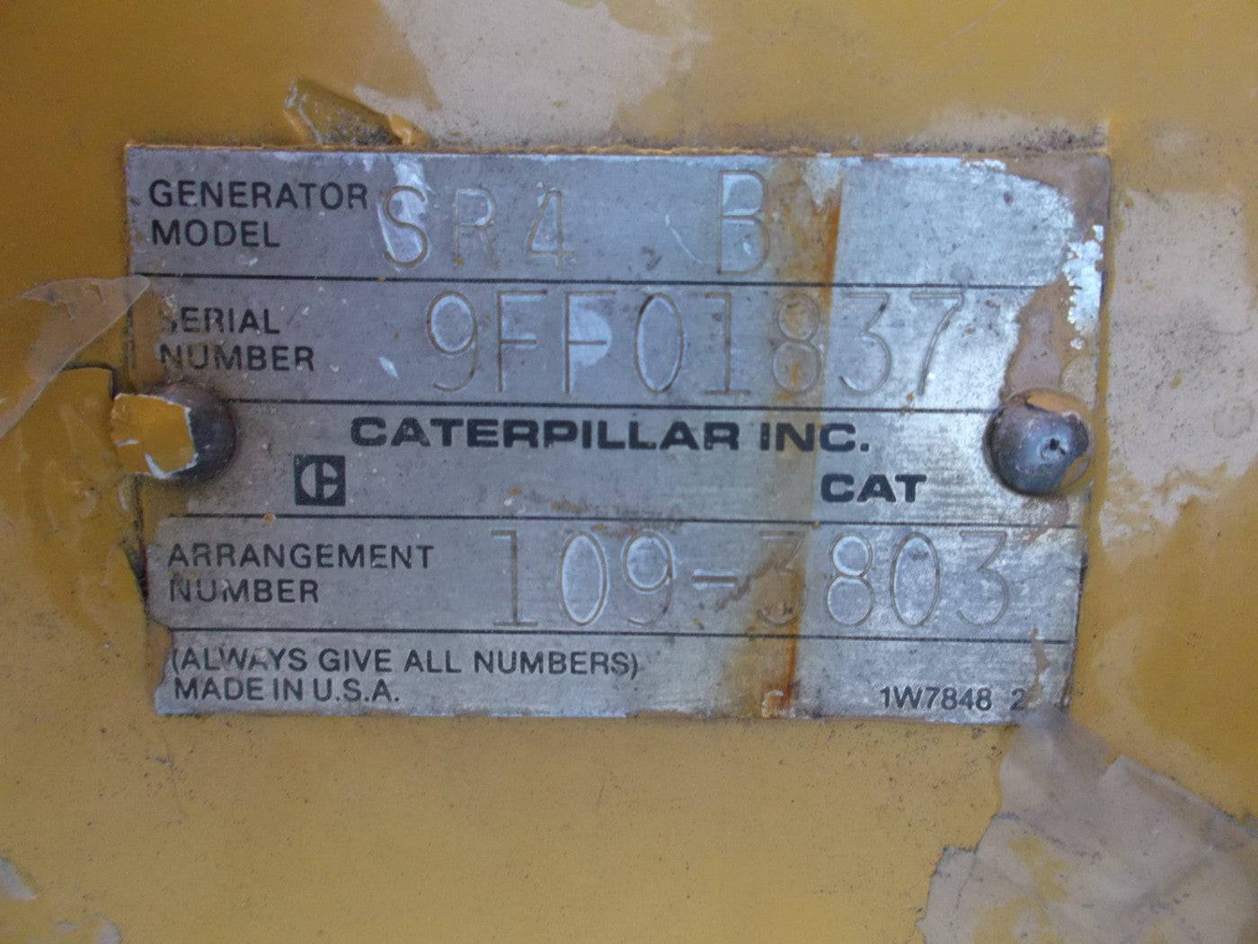 320 KW Caterpillar #SR4, diesel generator set, 600 Volts, 10 wire, rblt. - Image 2