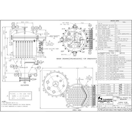 Clearsep Technologies, 316L Stainless Steel candle filter - Image 1