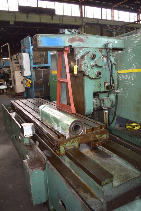 Cincinnati Milacron #425-266 Hypowermatic, horizontal-spindle production mill, rise & fall head travel - Image 3