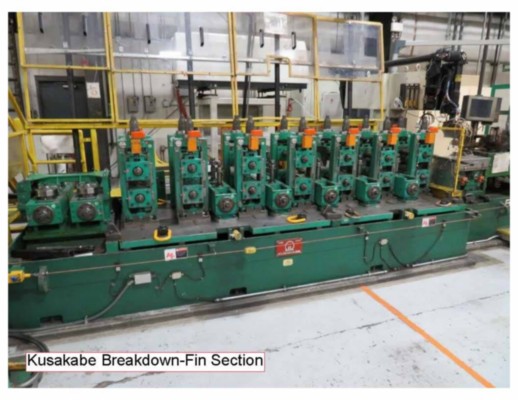 2.38" Kusakabe, 60.5mm Stainless Steel rafted laser tube mill - Image 3