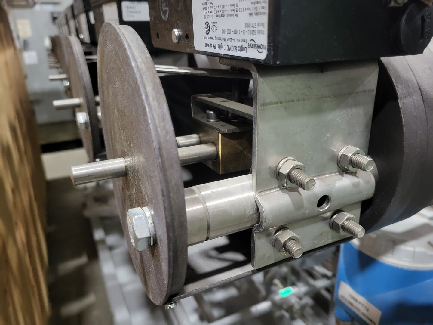 1/2" Albrecht-Automatik #ASV-R/O, Pneumatic Control Valve, 7 bar @ 10 deg. C, 90 psi Digital Positioner, 30 V - Image 8